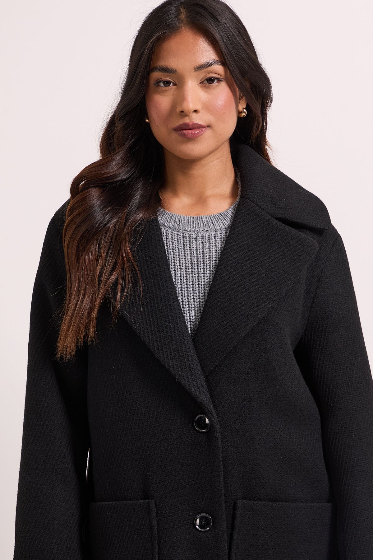 Dorothy Perkins Petite Pocket Detail Coat
