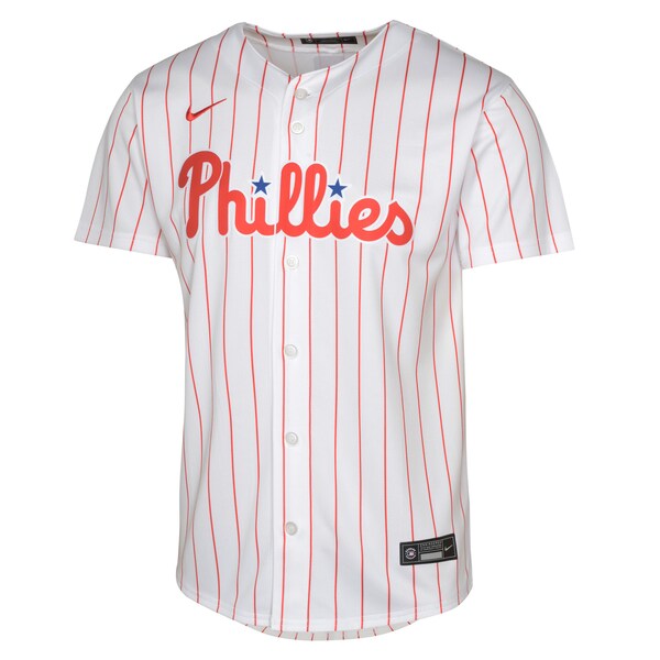 Philadelphia Phillies Nike Youth Home Blank Limited Jersey - White