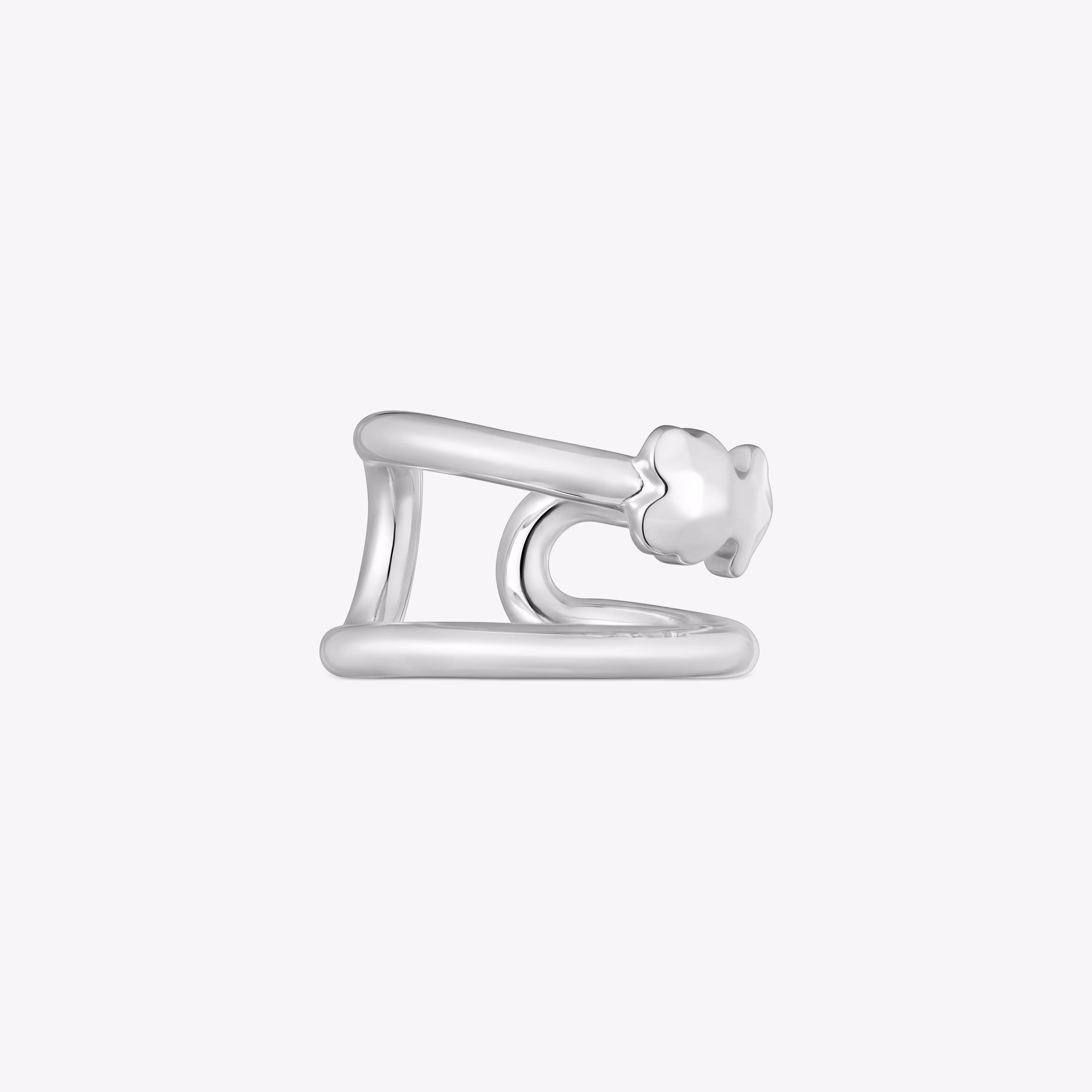 Earcuff de plata Icon Metal