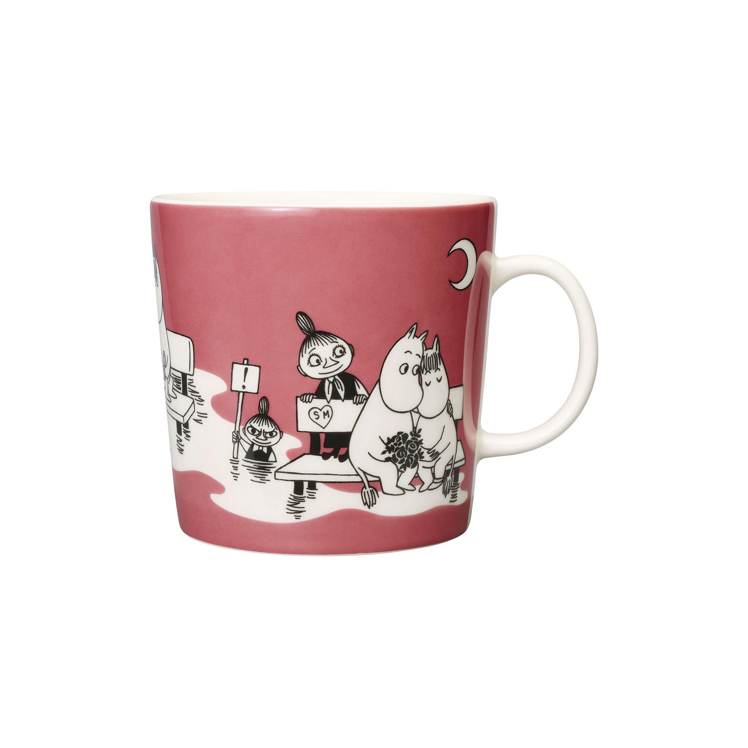 Mumi krus 40 cl, rosa