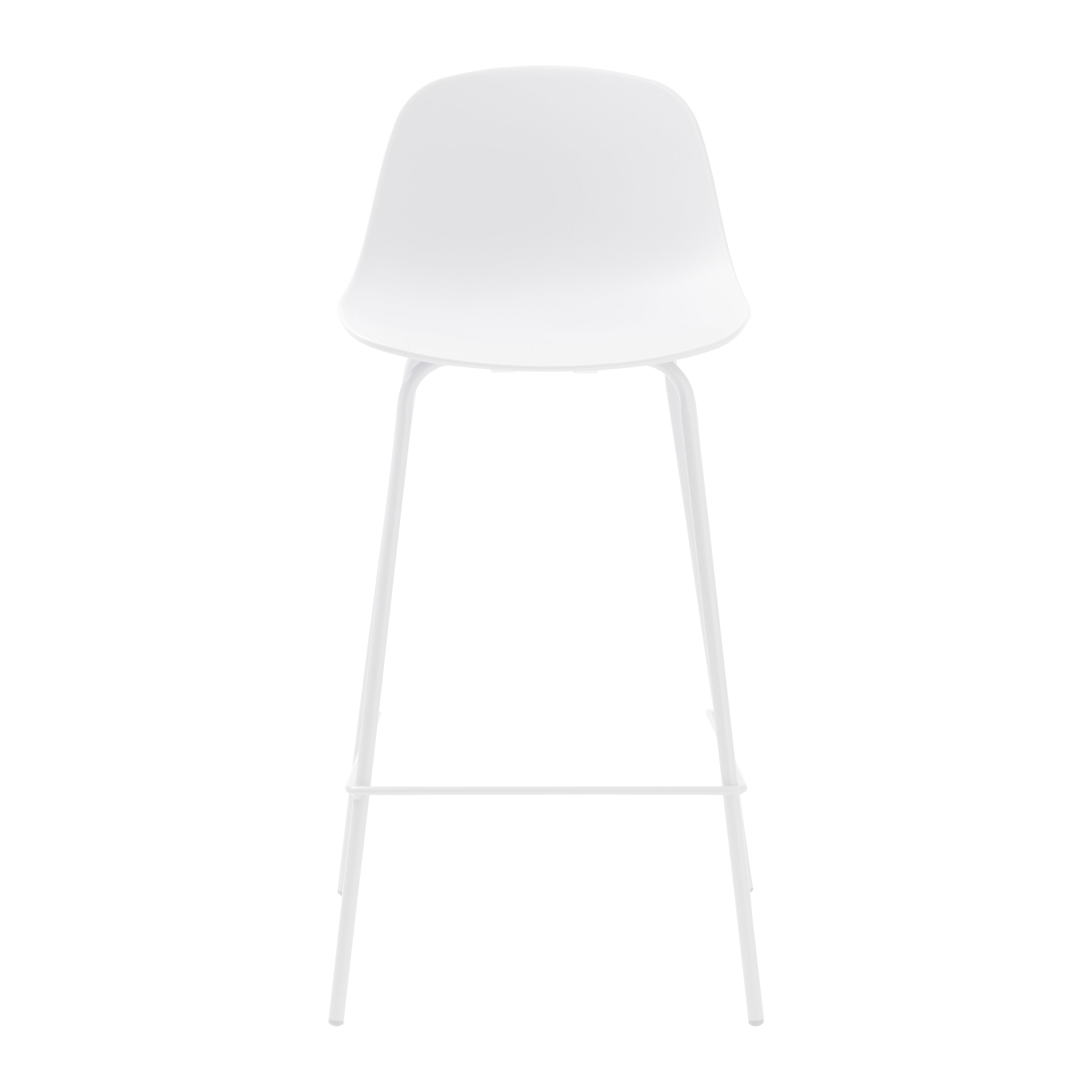 by fonQ Keen Barkruk H 67,5 cm - Wit