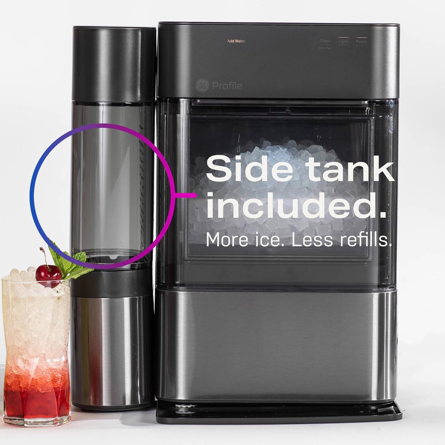 GE Profile Opal 2.0 with 0.75 Gallon Tank, Chewable Crunchable Countertop Nugget Ice Maker