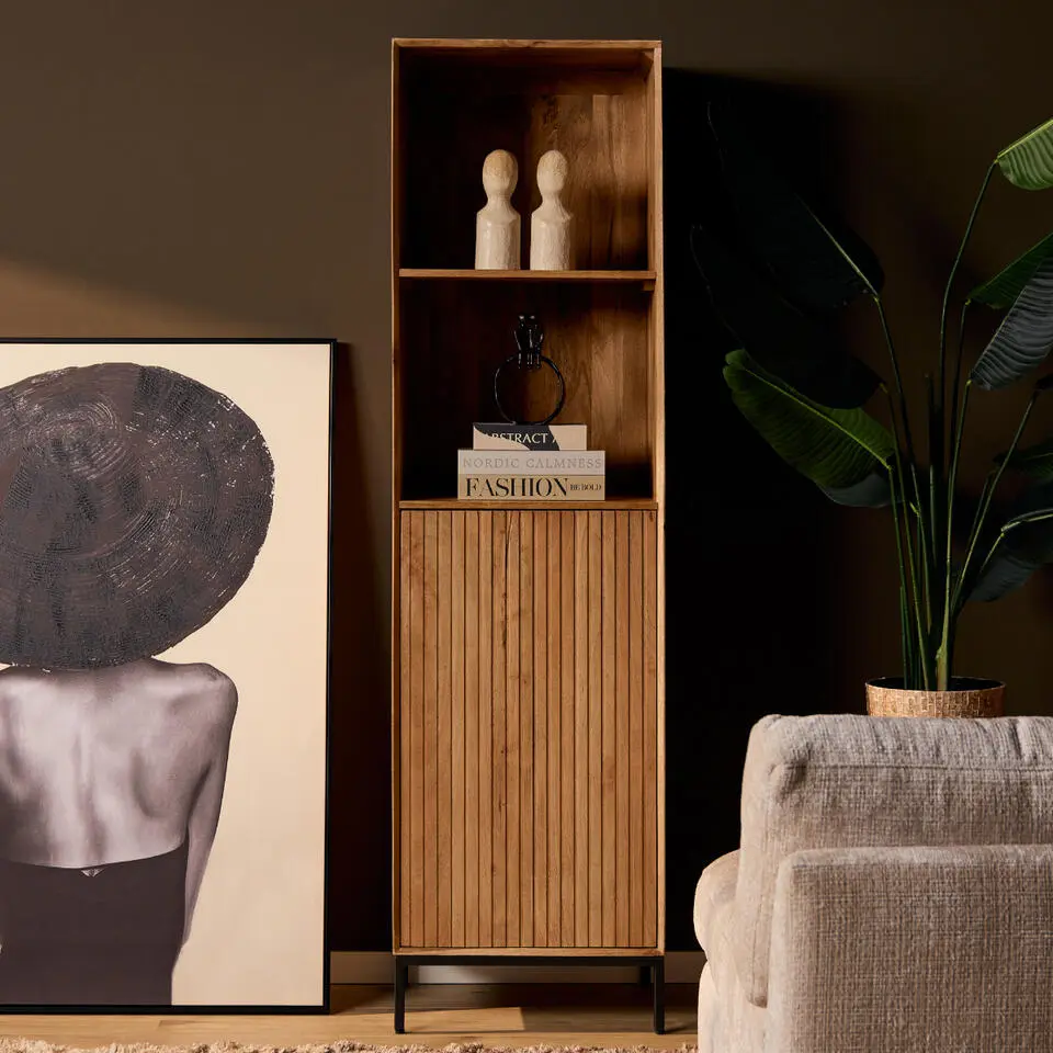 StarFurn - Boekenkast Madison 55 cm - naturel