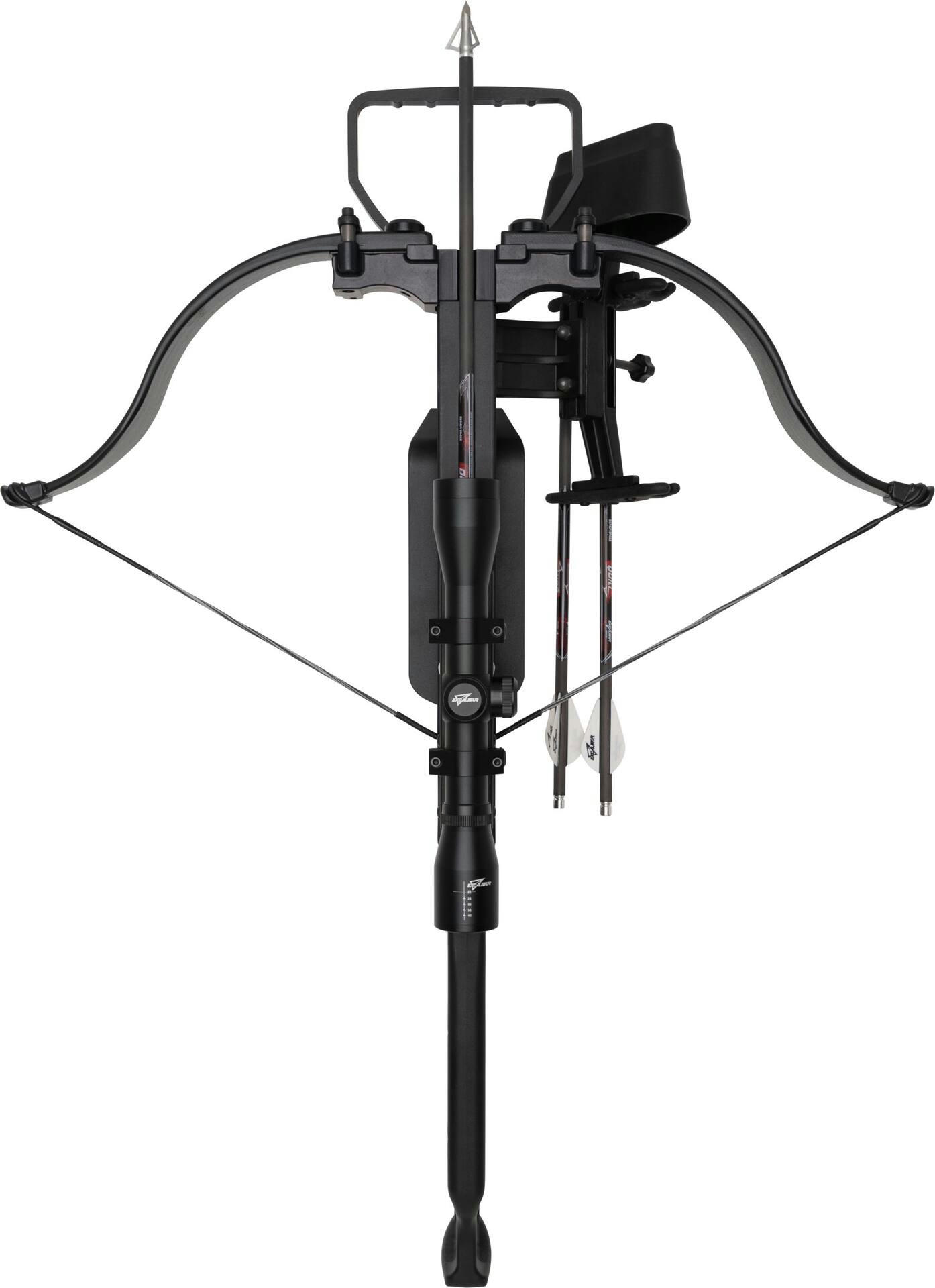 Excalibur Micro Mag Air 305 Crossbow Package, Includes Scope and Bolts, Black
