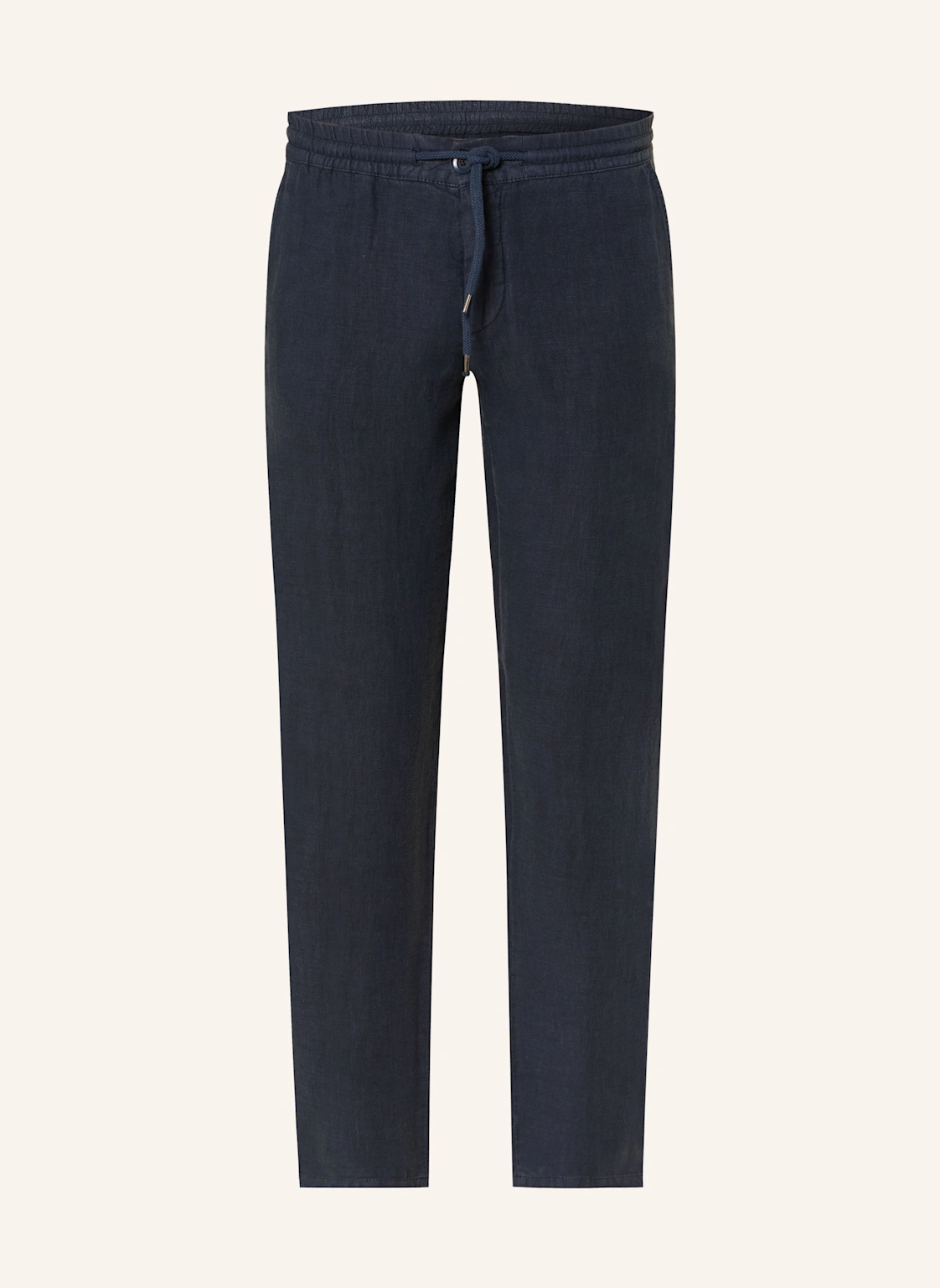 ALBERTO Leinenhose HOUSE im Jogging-Stil Tapered Fit