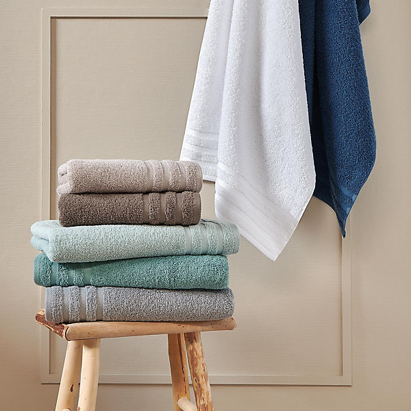 Parure de bain EFFICIENCE PURE blanc White 5 pièces