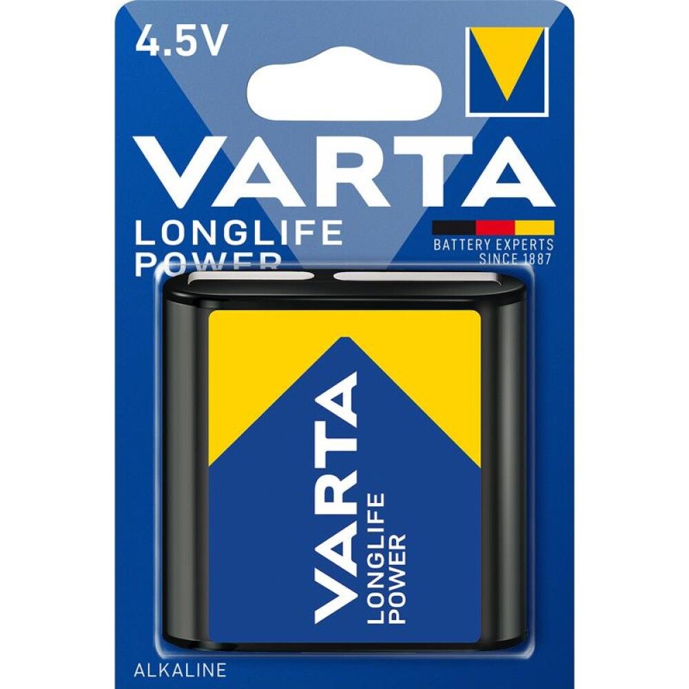 BATTERI VARTA LONGLIFE POWER 4,5V