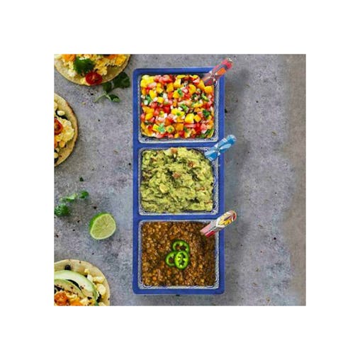 New Prepara Taco Carousel Holder Stand & Taco Spoon Set Of 2