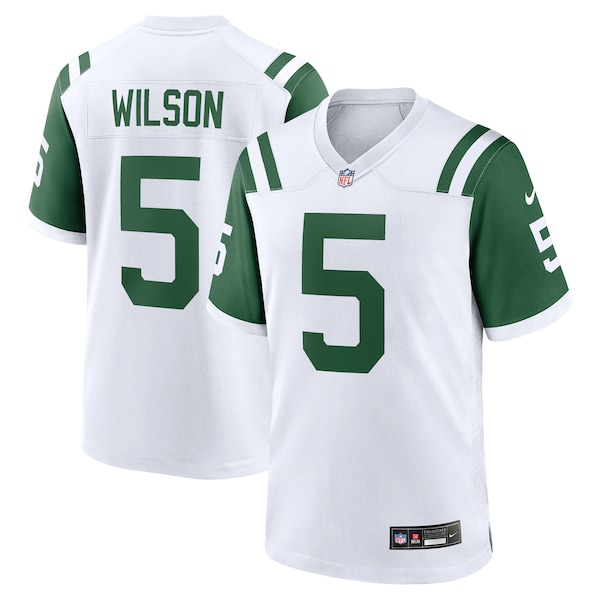 Garrett Wilson New York Jets Nike Classic Alternate Game Jersey - White