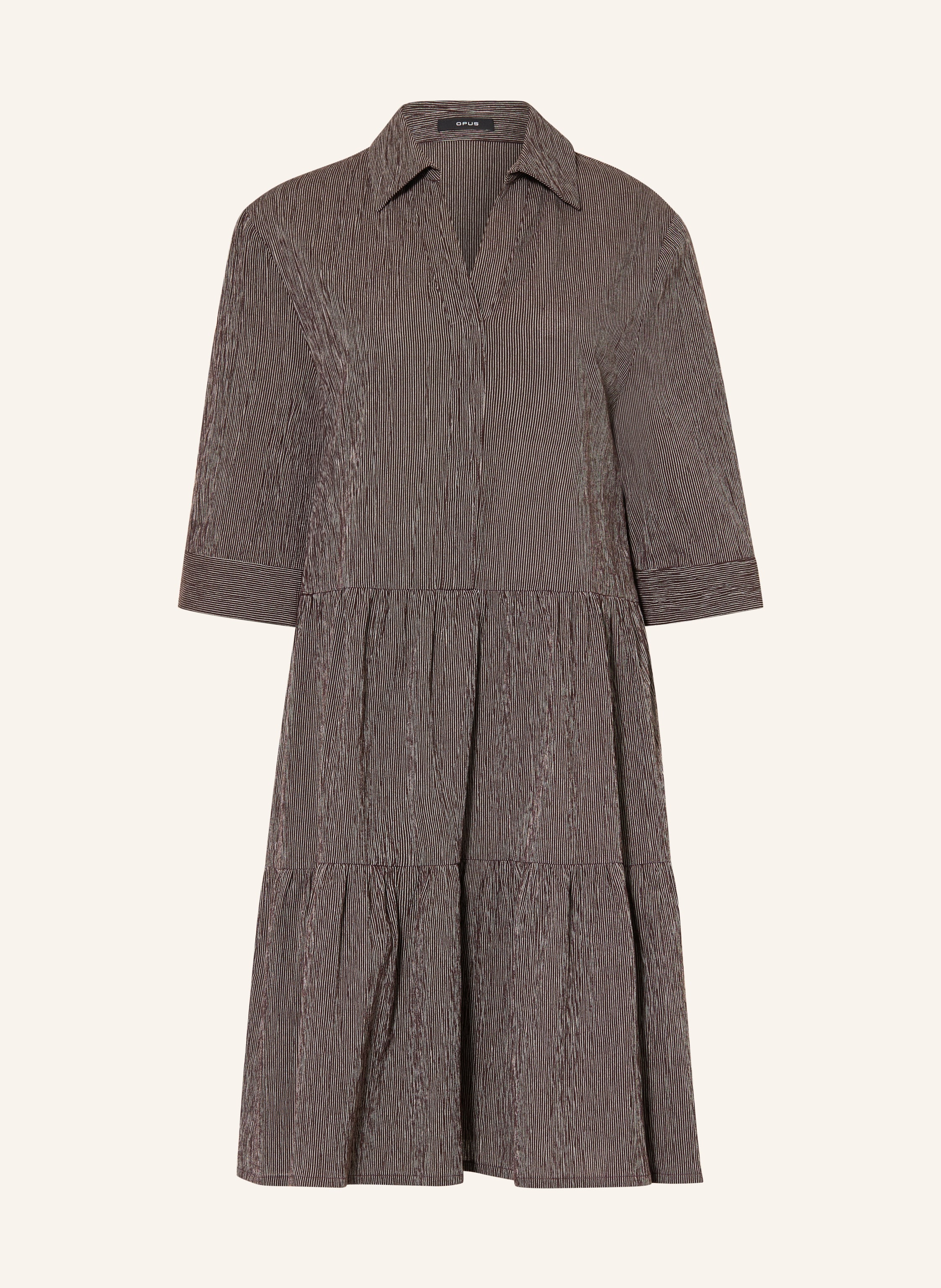 OPUS Hemdblusenkleid WOTILLI mit 3/4-Arm