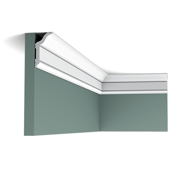 CX141 Corniche plafond Orac Decor - 5,9x3,1x200cm (h x p x L) - moulure décorative polymère Carton complet