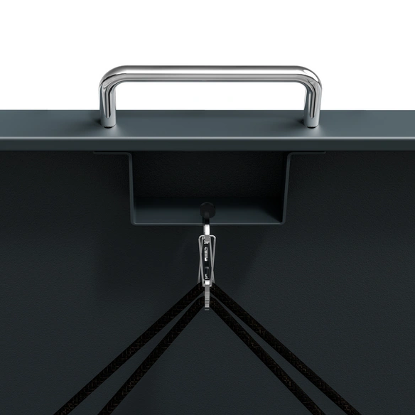 Mülltonnenbox »Lacina«, BxHxT: 332 x 116 x 80 cm, für 5 x 240 L Mülltonnen, Stahl