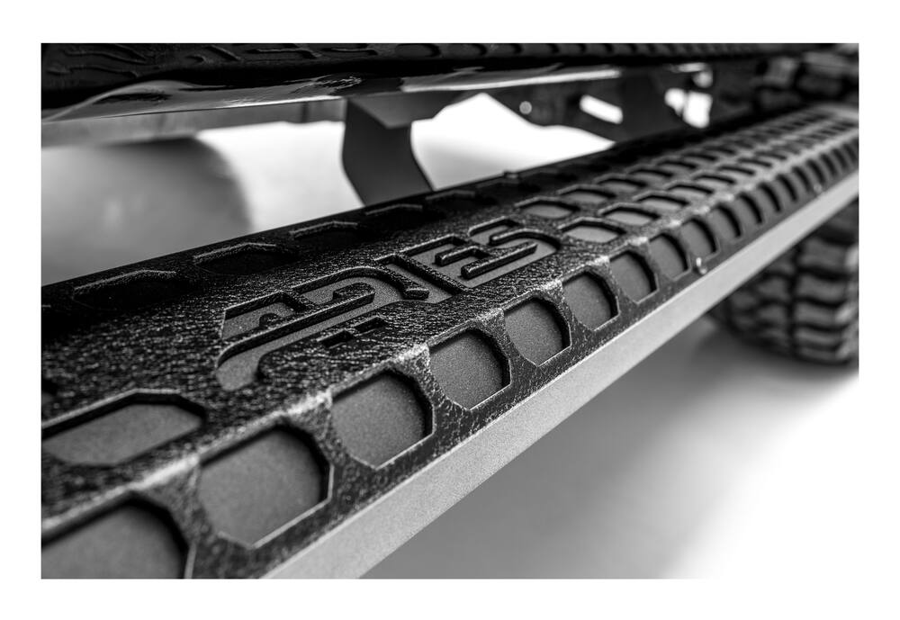 Aries AdvantEDGE Running Board Kit, Black, 5-1/2-in