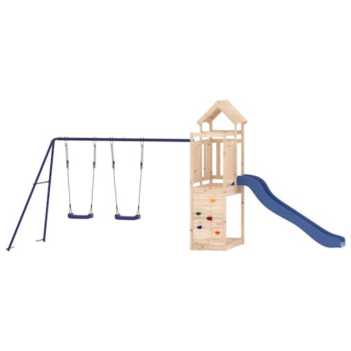 NNEVL Outdoor Playset Solid Wood Pine