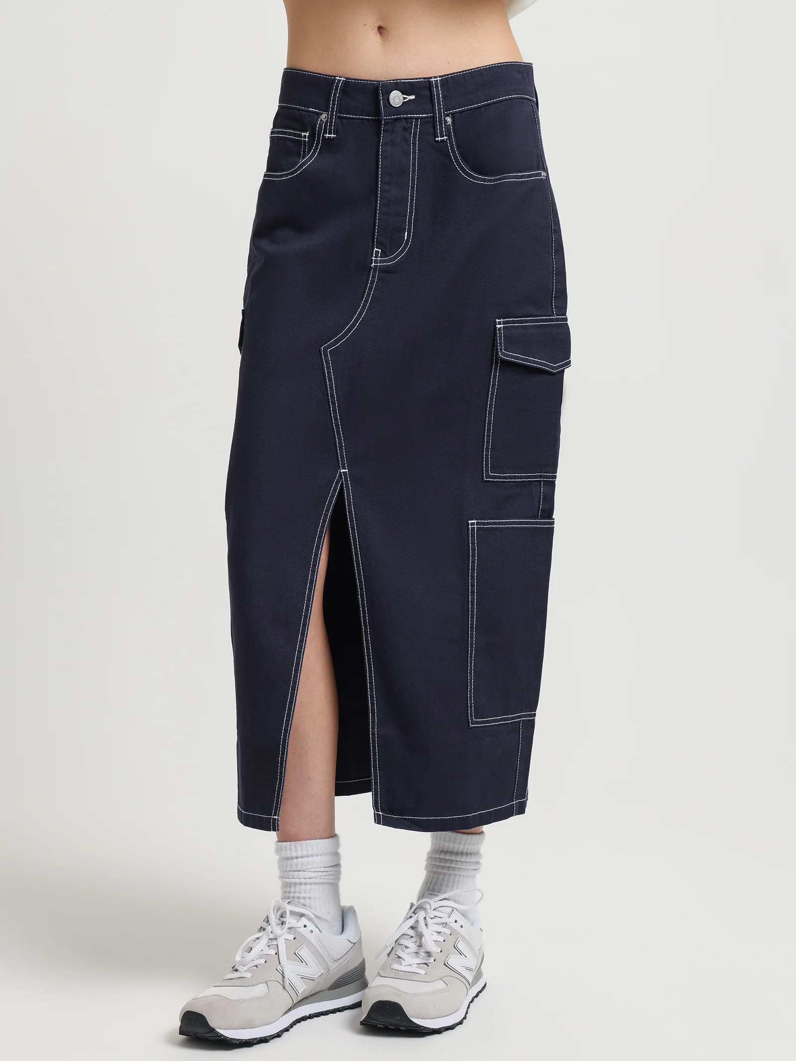 Neptune Denim Skirt