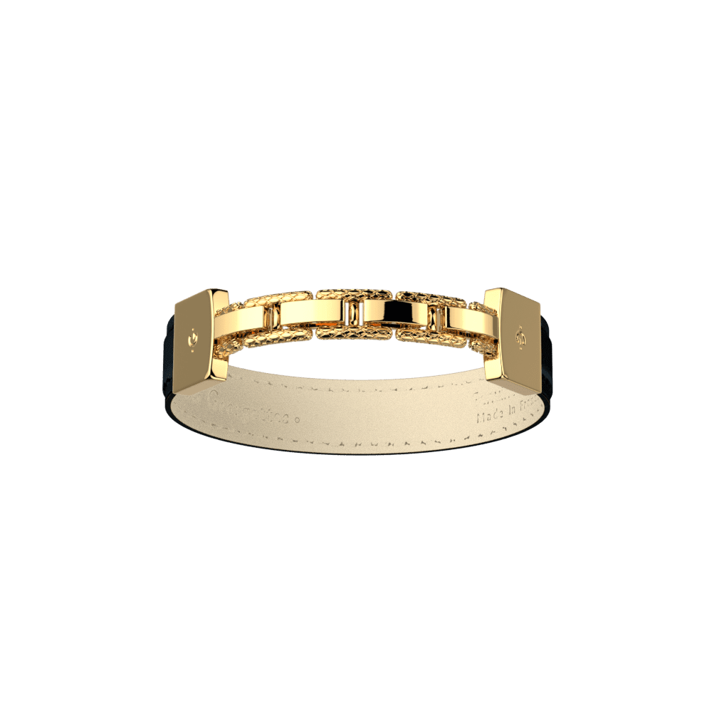 Bracelet Twist, Noir
