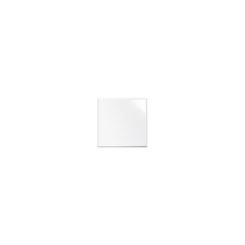 Carrelage mural blanc brillant 20 x 20 cm 25 pièces