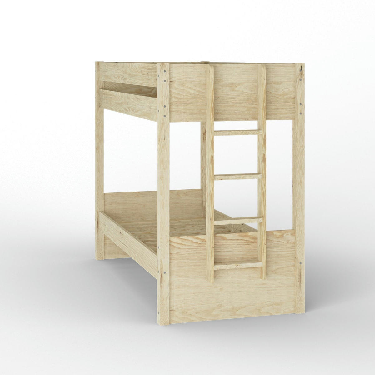 ELORA - Lit superposé 90x190 cm bois massif