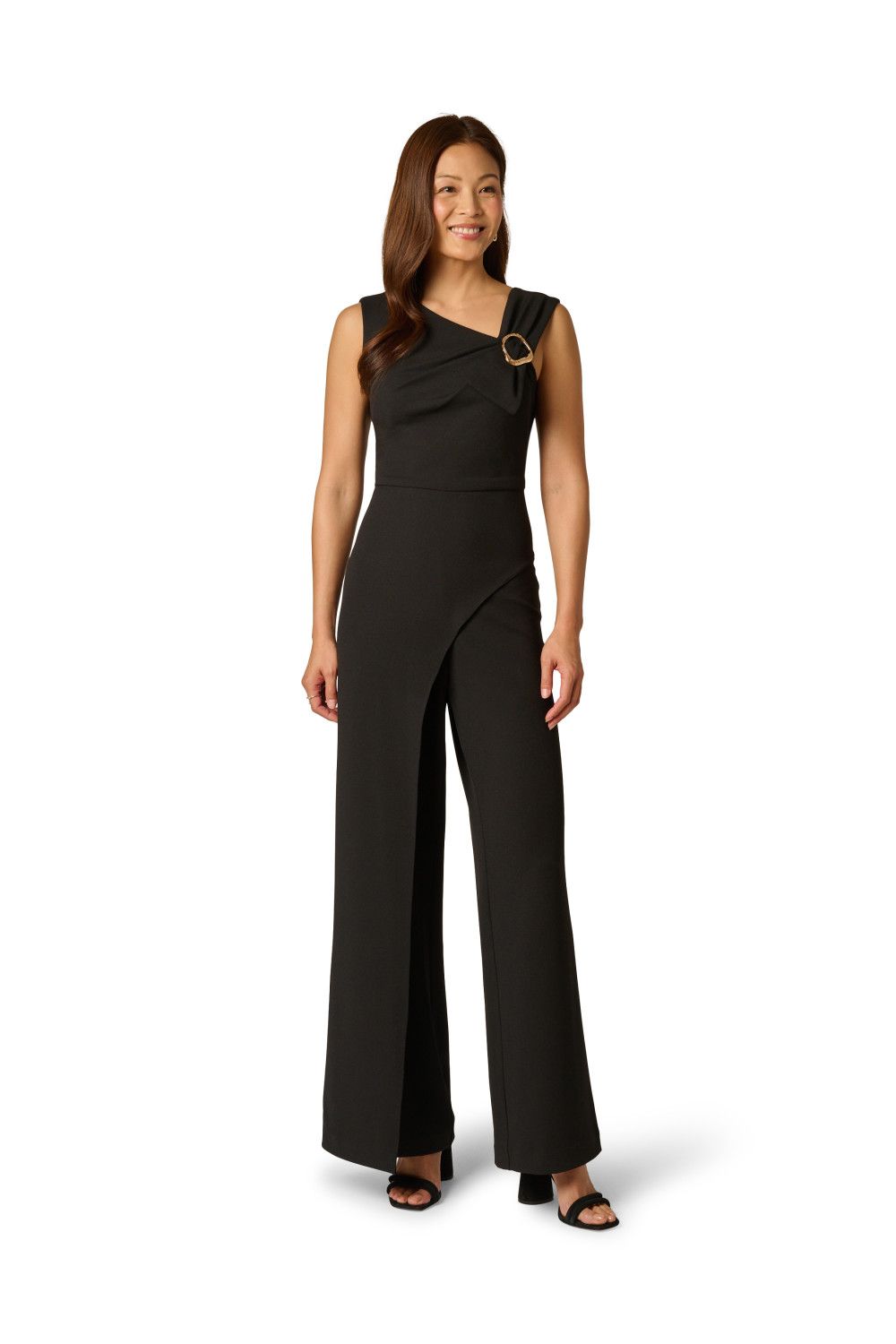 Adrianna Papell Knit Crepe Jumpsuit