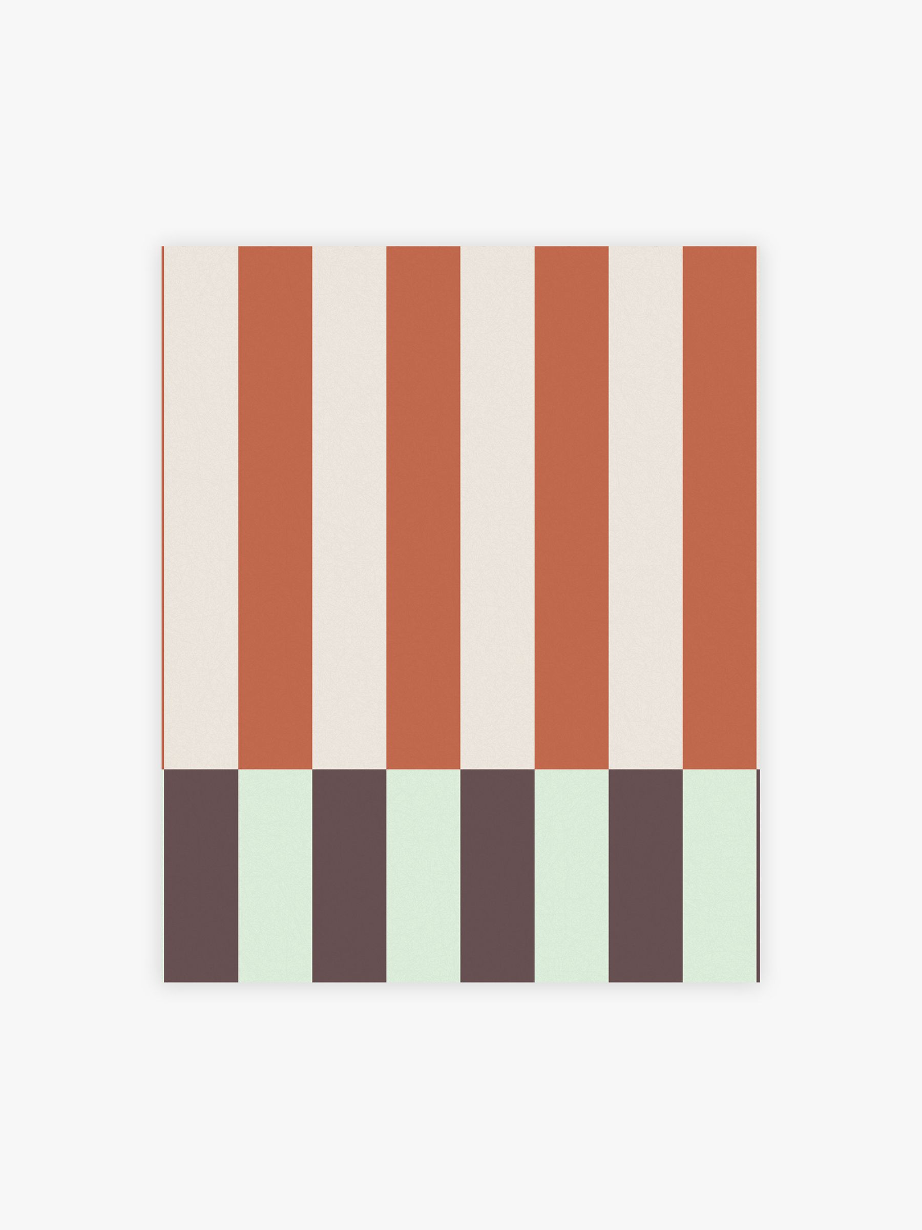 Terri 10M Wallpaper in Mint Orange