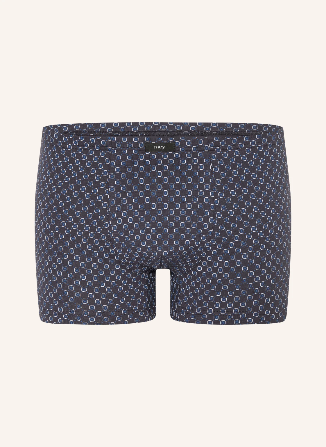 mey Boxershorts Serie WHITE SQUARES