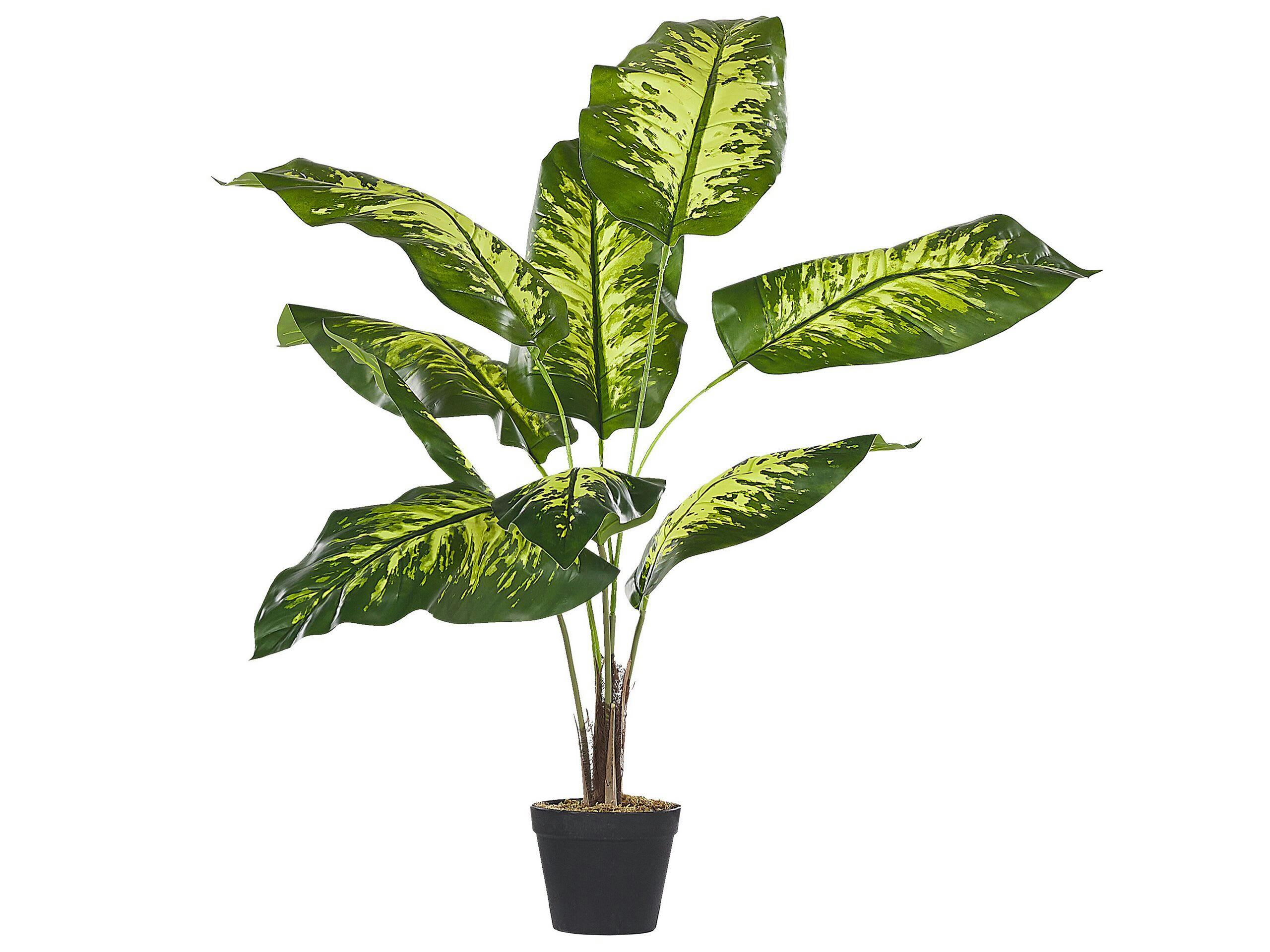 DIEFFENBACHIA - Plante artificielle 122 cm avec pot