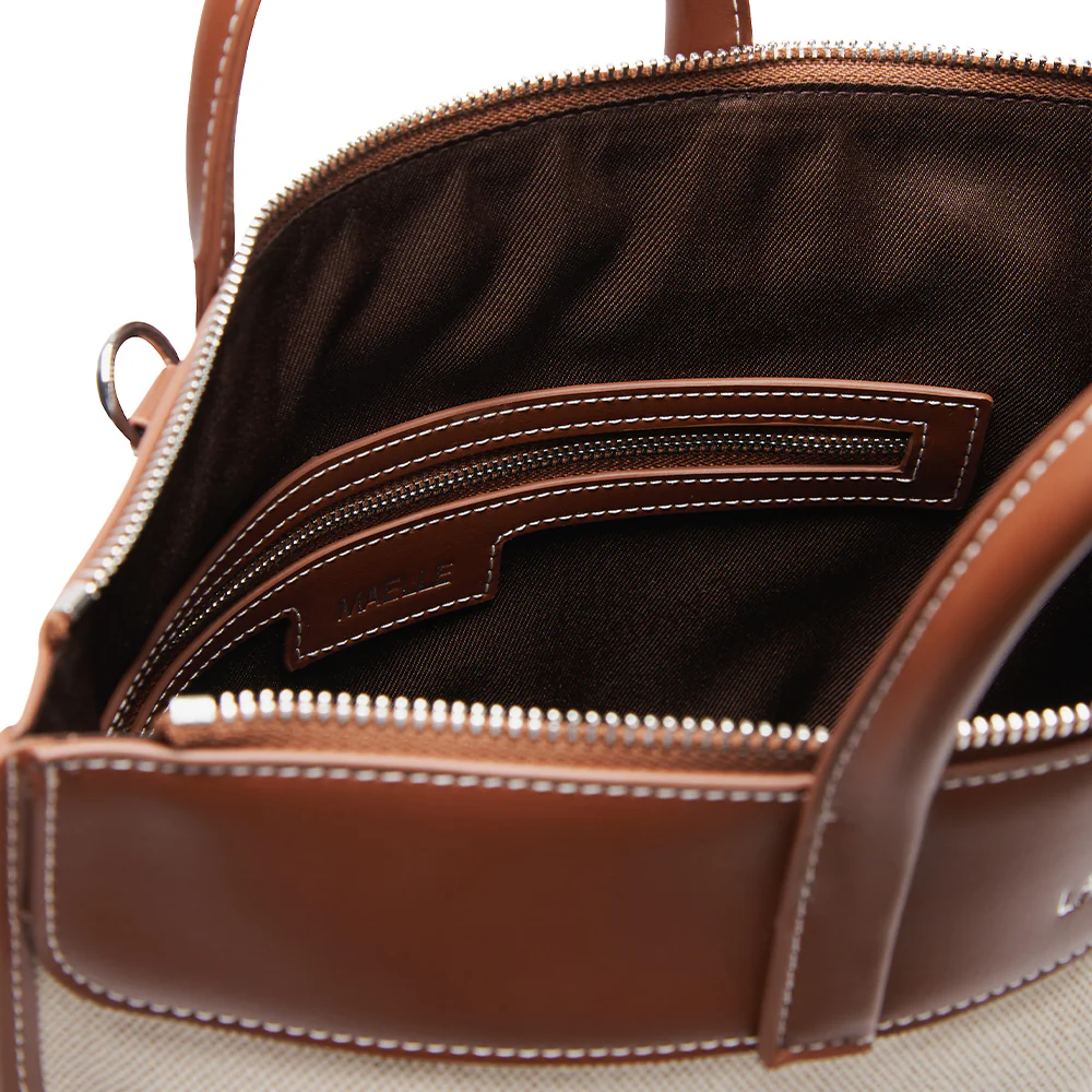 Maelle – Hazelnut Canvas Backpack