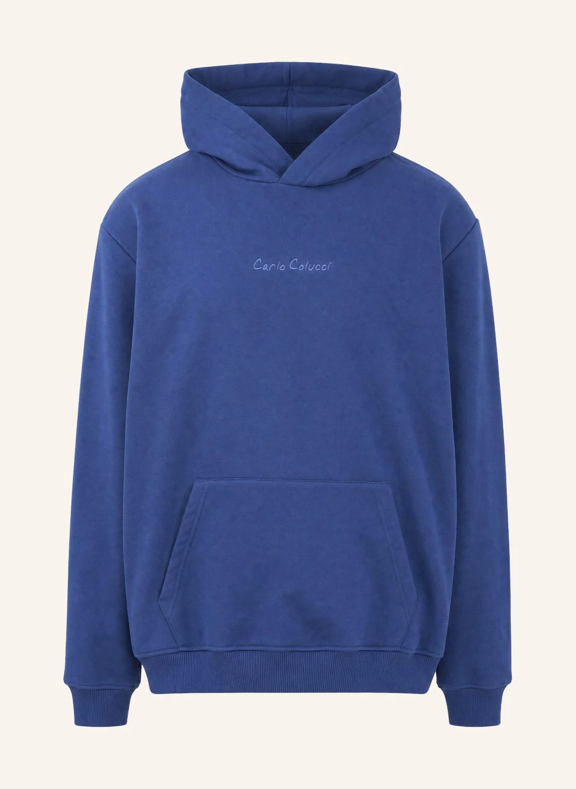 CARLO COLUCCI Oversize Hoodie - Human Canvas FRAMBA