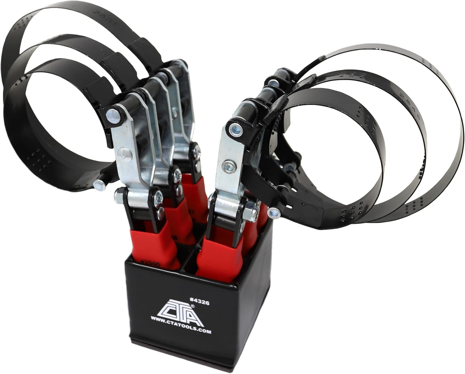 CTA Tools 4326 6pc. Oil Filter Wrench Kit w/Stand