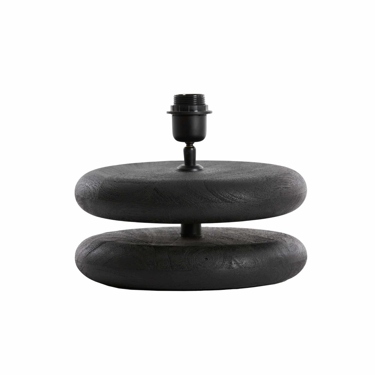 Light & Living lampvoet Eboli - zwart - Ø25cm