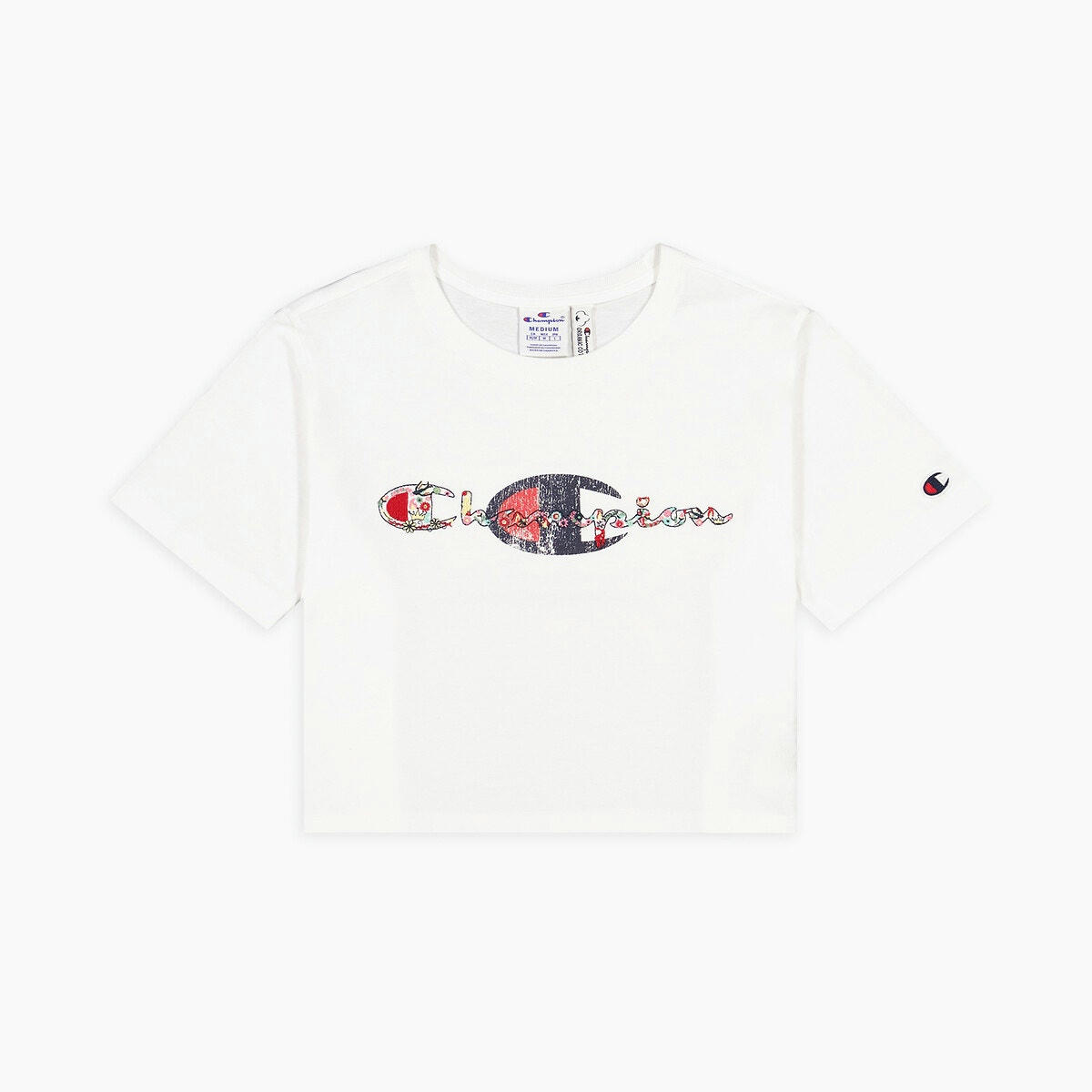 T-shirt court coupe large