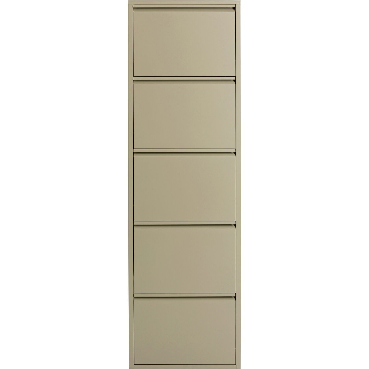 Kare Design Schoenenkast Caruso kaki 5 laden