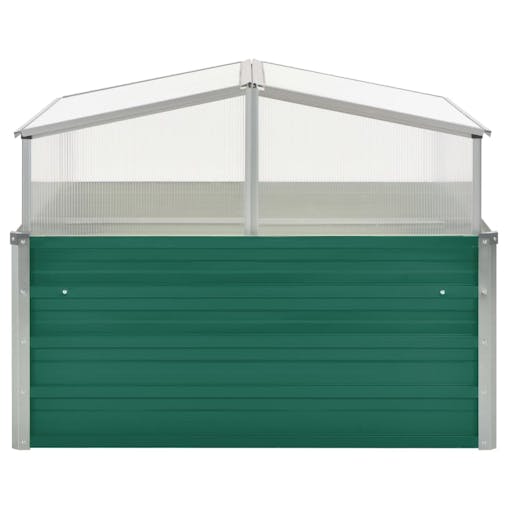 NNEVL Greenhouse Green 100x100x77 cm Galvanised Steel