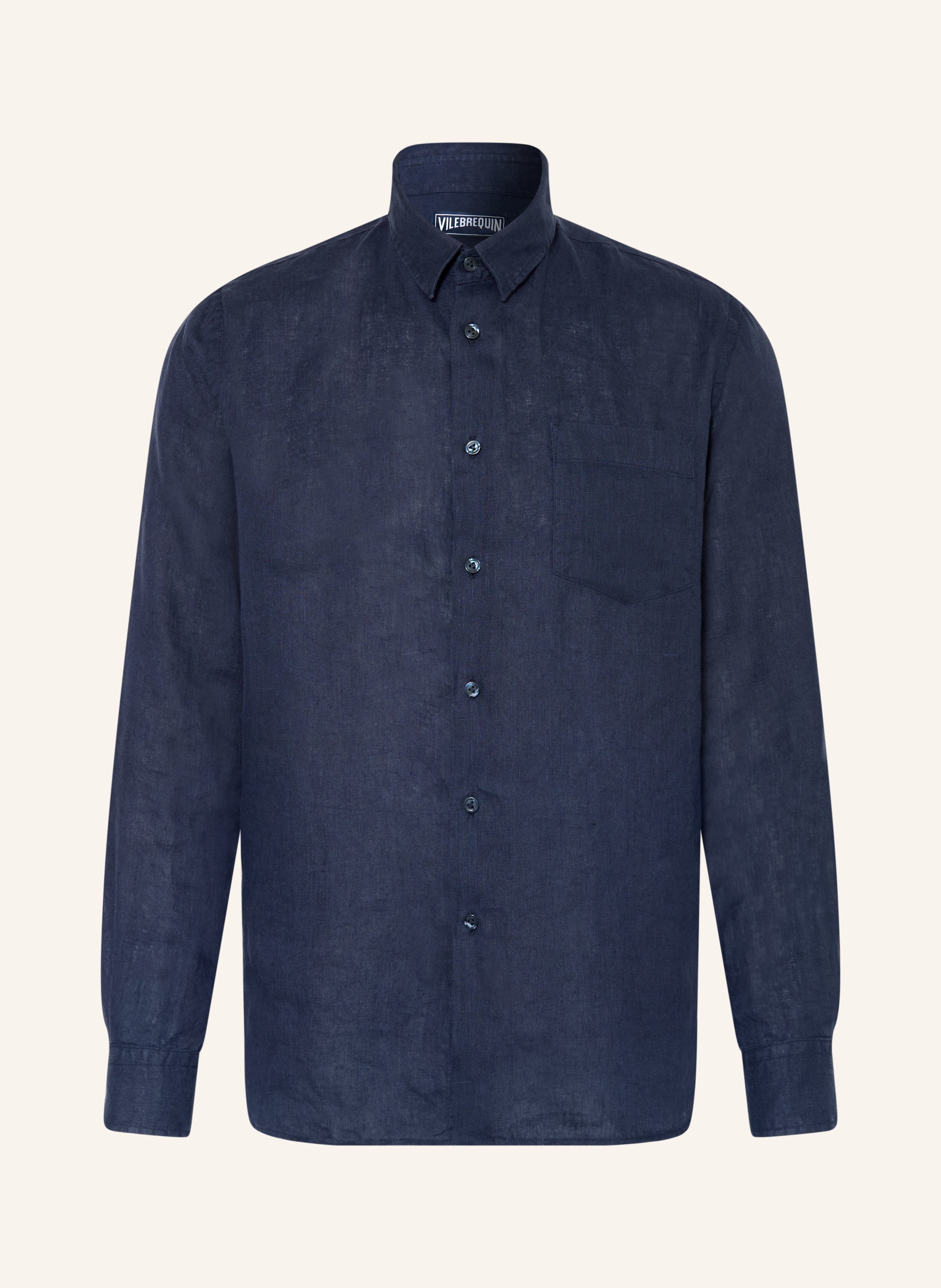 VILEBREQUIN Leinenhemd CAROUBIS Comfort Fit
