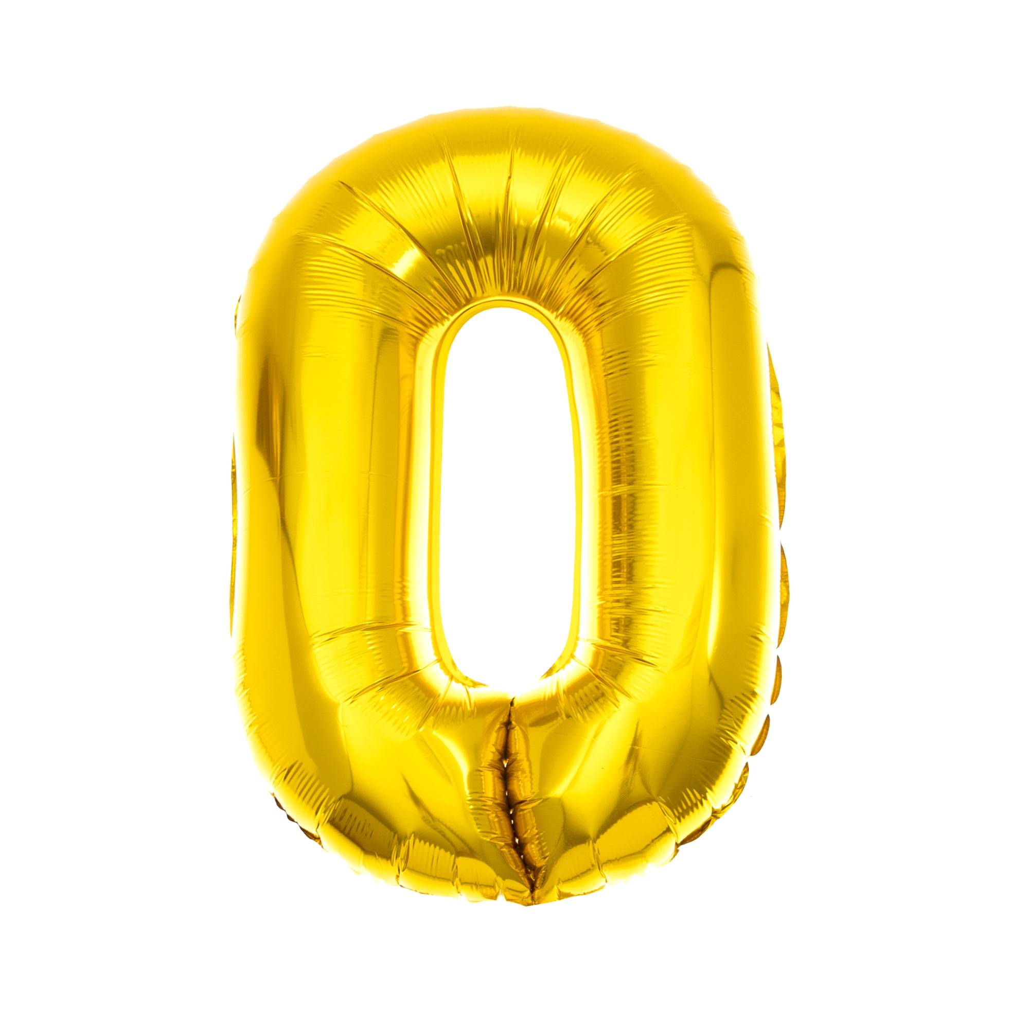 Extra Large Gold Foil Letter O Balloon