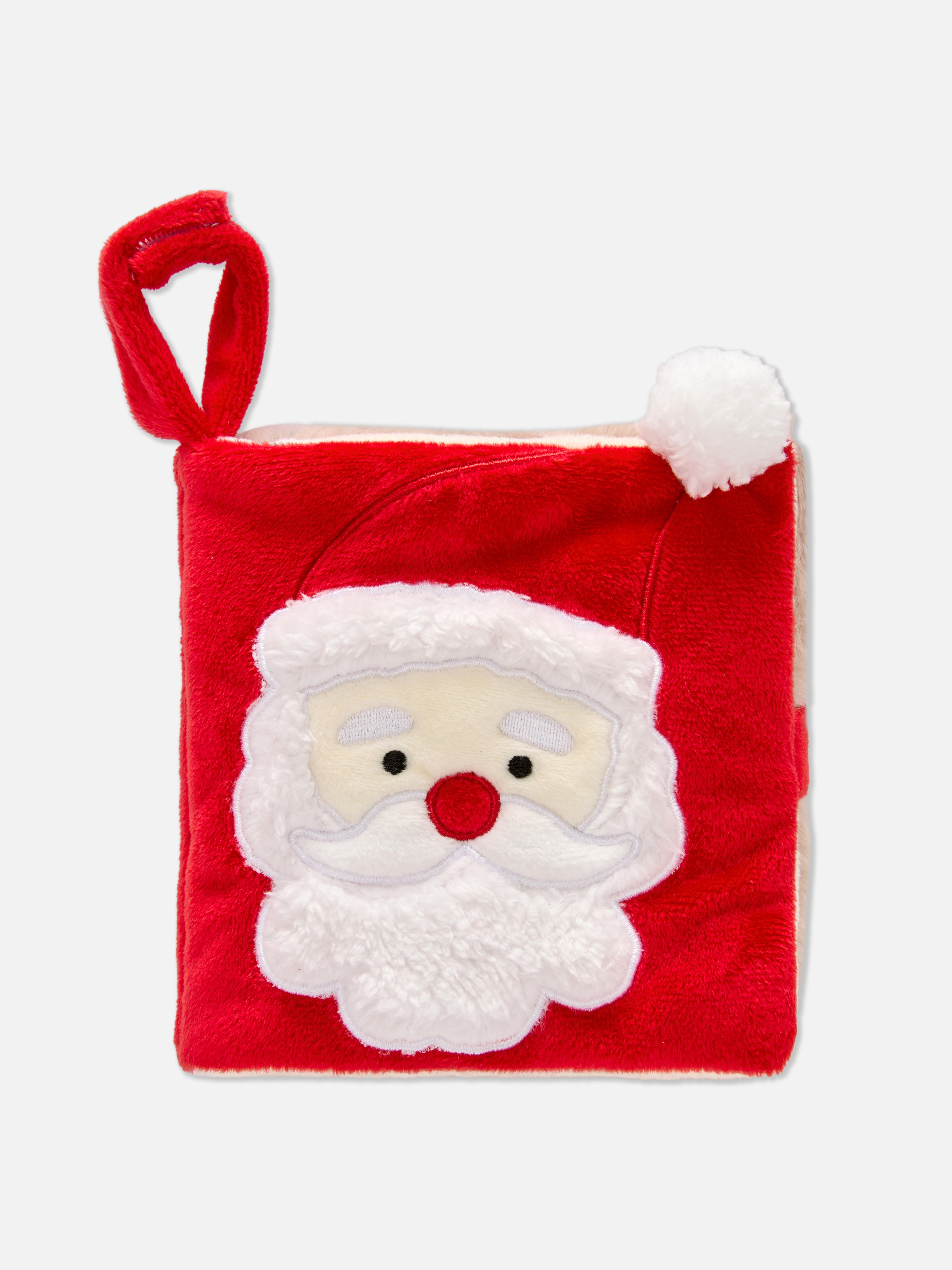 Christmas Santa Plush Baby Book