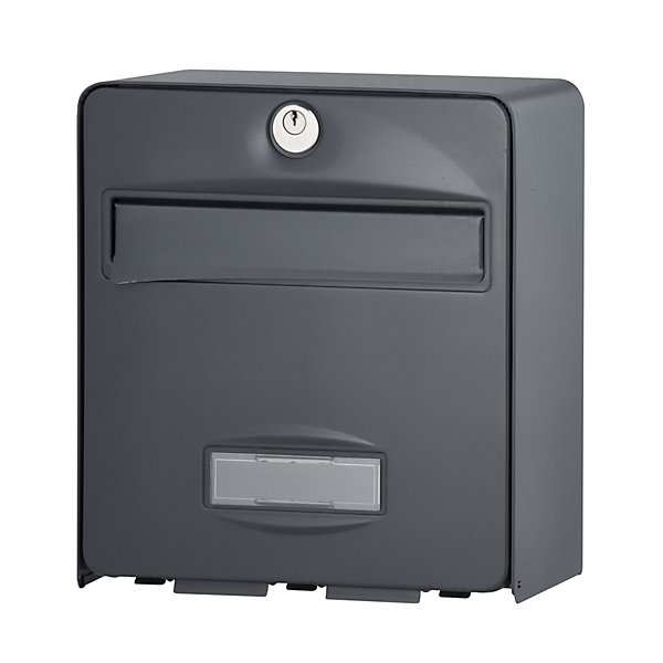 Boîte aux lettres 1 porte Balthazar Anthracite Burg-Wachter