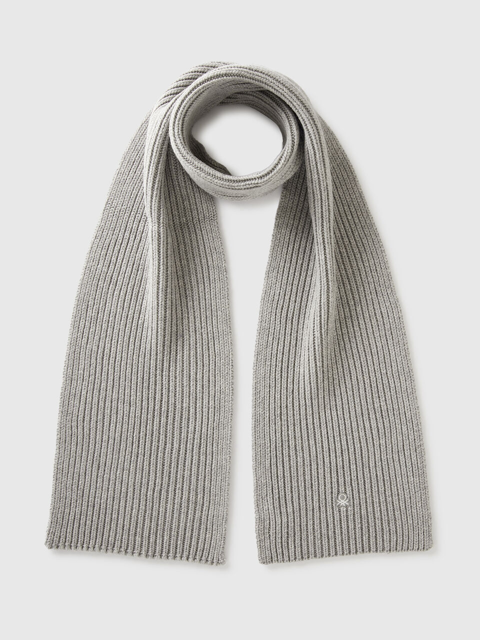 Wool blend scarf
