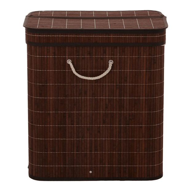 CESTO PARA ROUPAS COM DIVISÓRIA 53 CM X 60 CM X 35 CM BUKA
