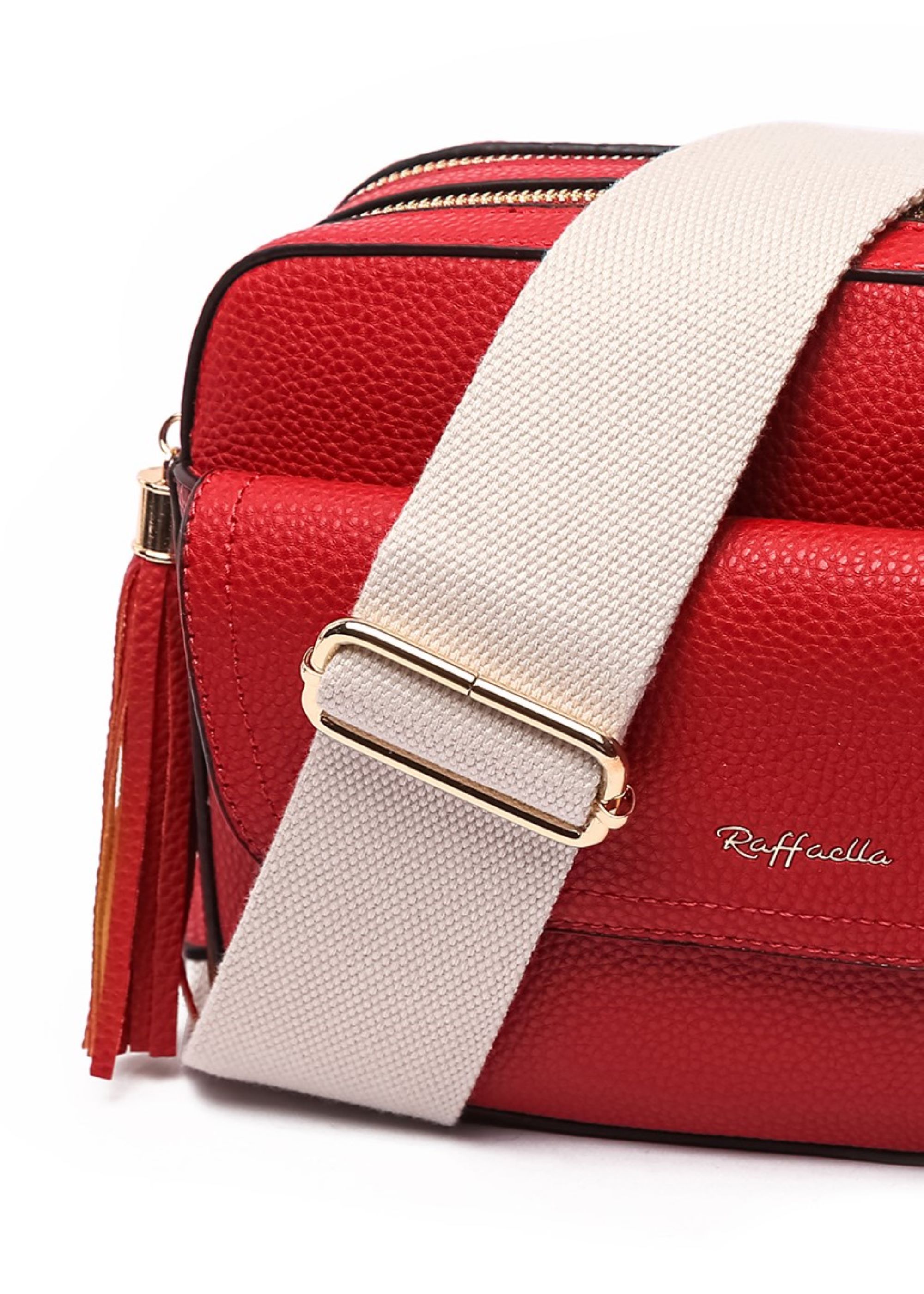 Raffaella Tassel Front Pocket Crossbody Bag