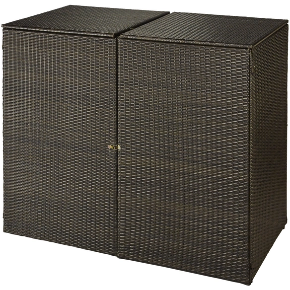 Mülltonnenbox »Mülltonnenbox braun«
