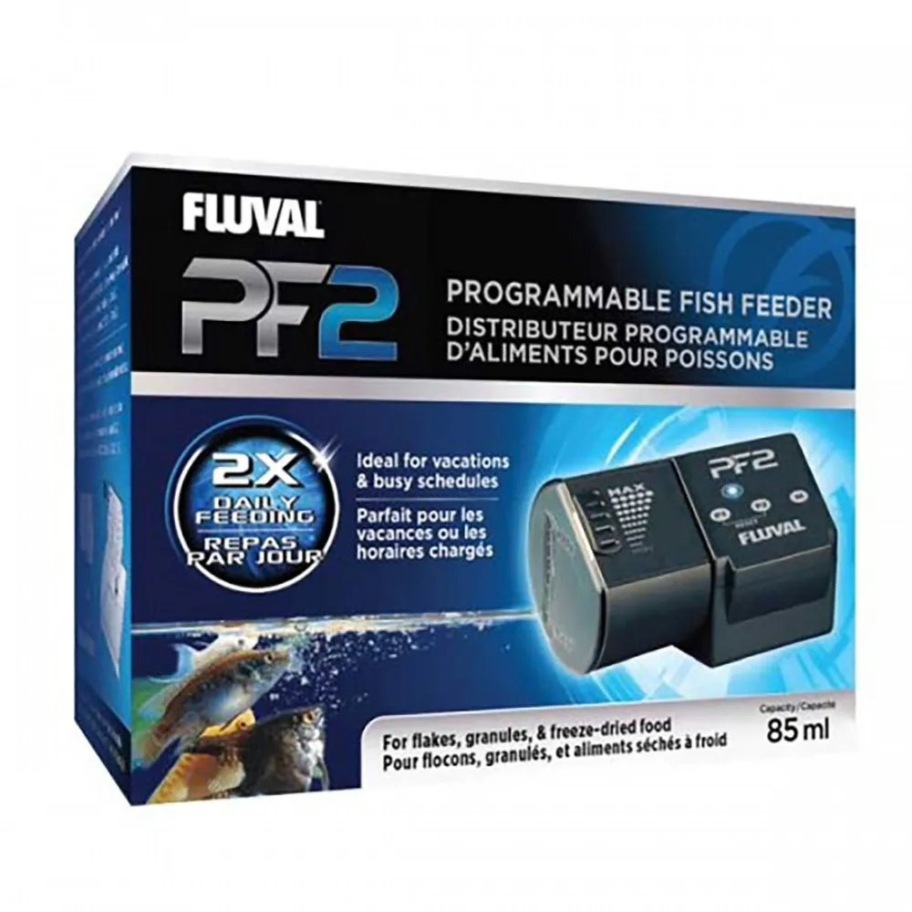 Fluval PF2 programmable fish feeder 85ml
