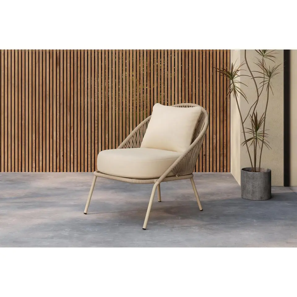 Svea - Liam loungestoel - beige