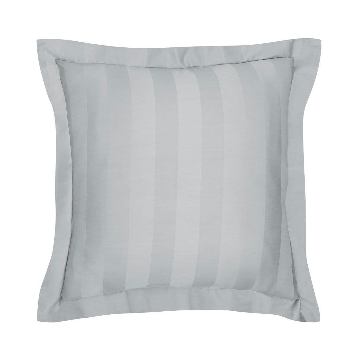 PRESTIGE - Taie d'oreiller volant en Coton Gris 63x63 cm