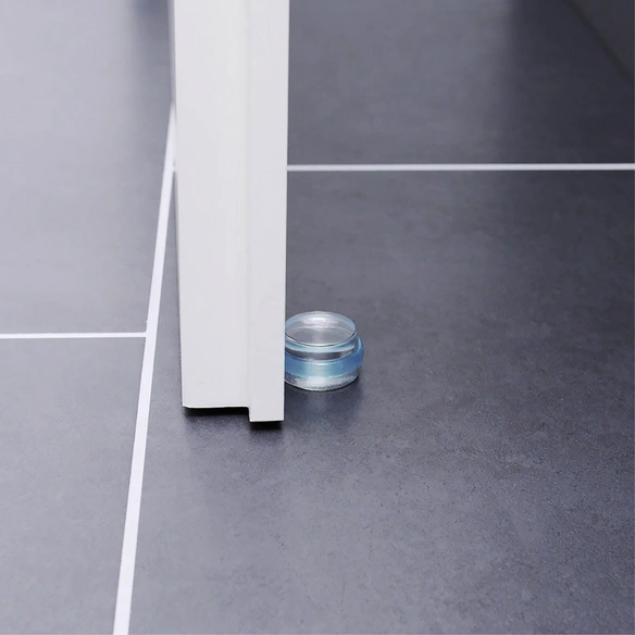 Türstopper »Clear«, blau/transparent, Kunststoff