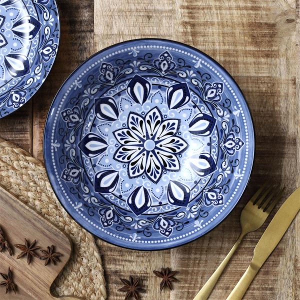 Misa ceramiczna Oriental Blue 21 cm 1,2 l ceramiczna