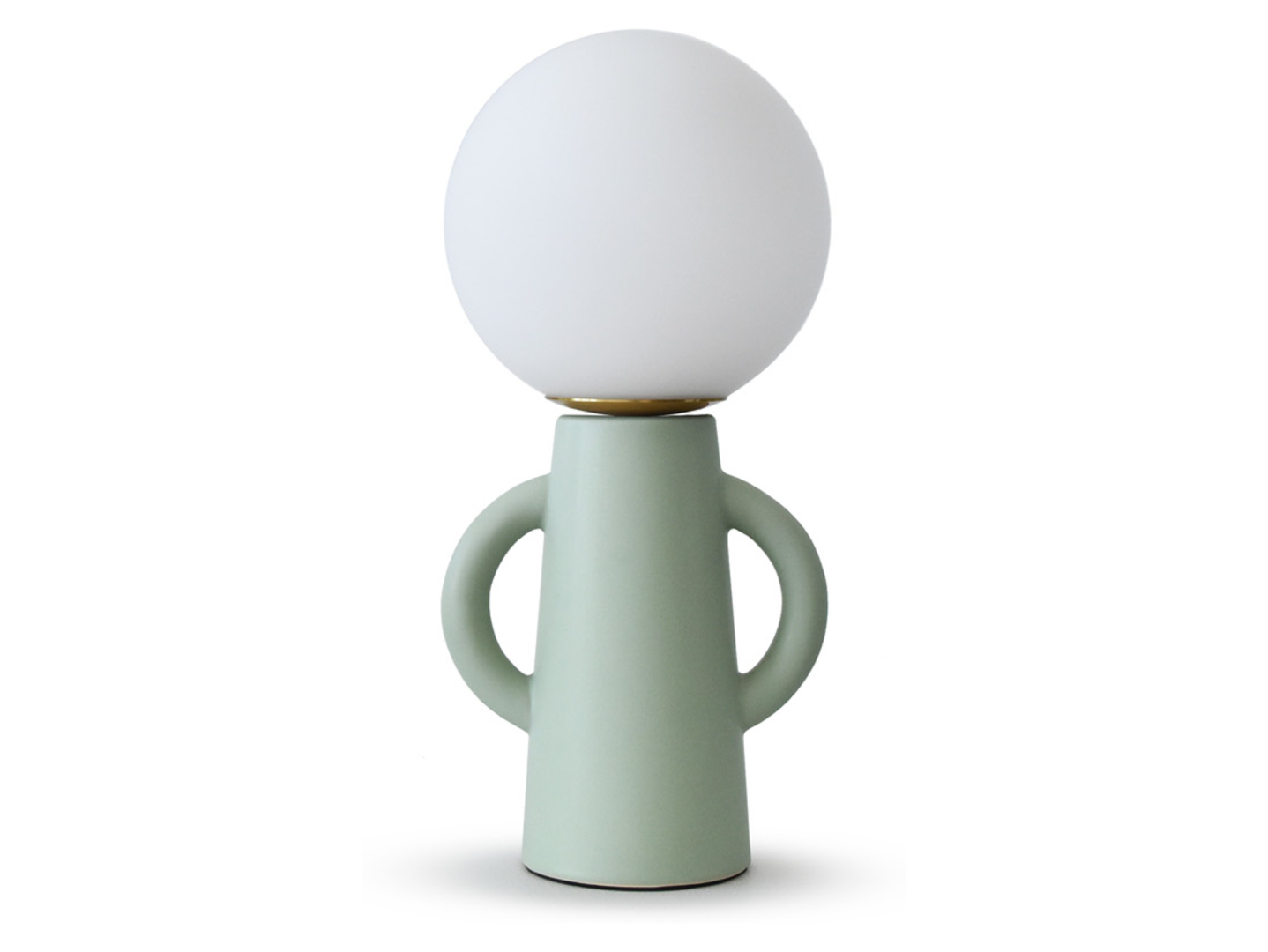 Lampa stołowa Paul ceramiczna zielona