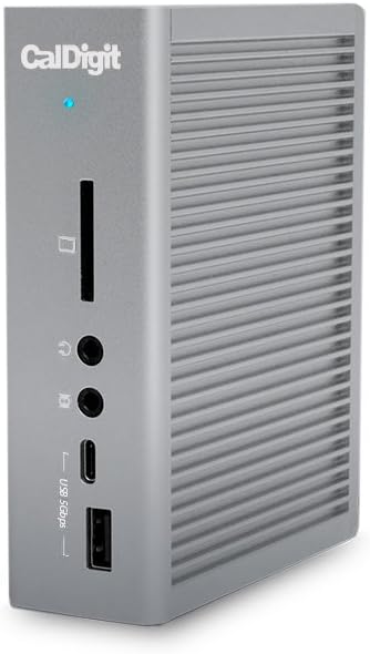 CalDigit TS3 Plus Thunderbolt 3 Dock - 87W Charging  7X USB 3.1 Ports  USB-C Gen 2  DisplayPort  UHS-II SD Card Slot  Gigabit Ethernet for Mac & PC  Thunderbolt 4 Compatible (0.8m/2.62ft Cable)