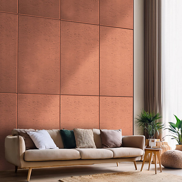 Panneau OSB-3 terracotta L.122 x l.60 x ép.1,5 cm Nina