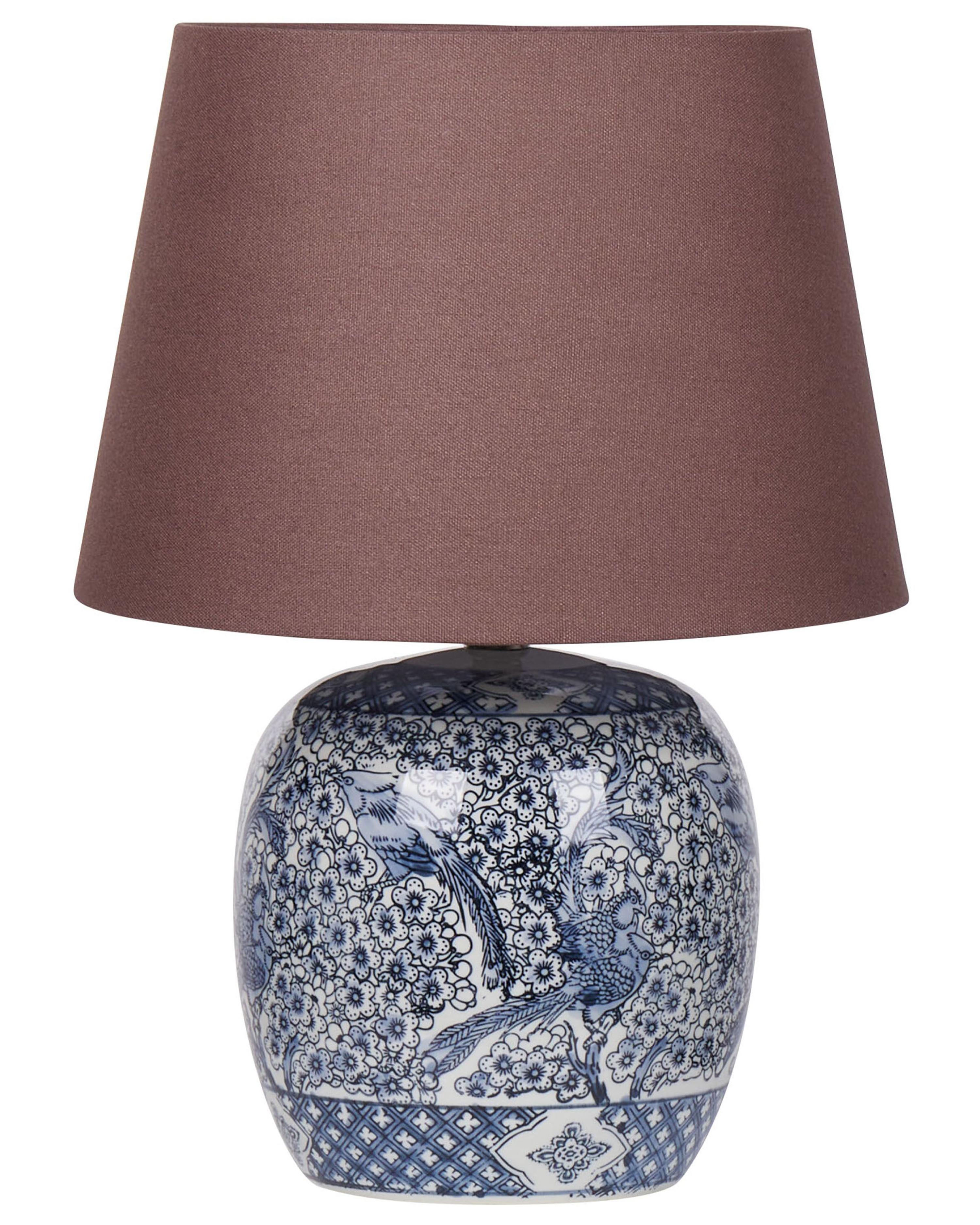 Table Lamp NEIRA Porcelain Brown